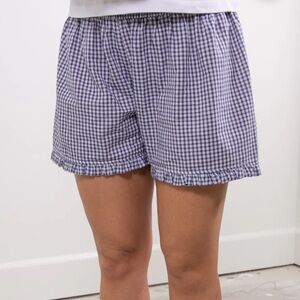 Sonderhaus Boxer Short - Blue Gingham (L)